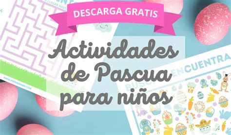 Actividades De Pascua Para Ni Os Imprimible Gratis Poder Mam