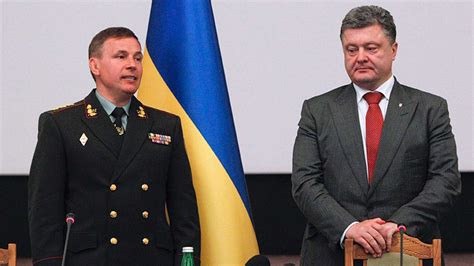 Poroshenko Cambia Al Ministro De Defensa Para Reformar El Ejército