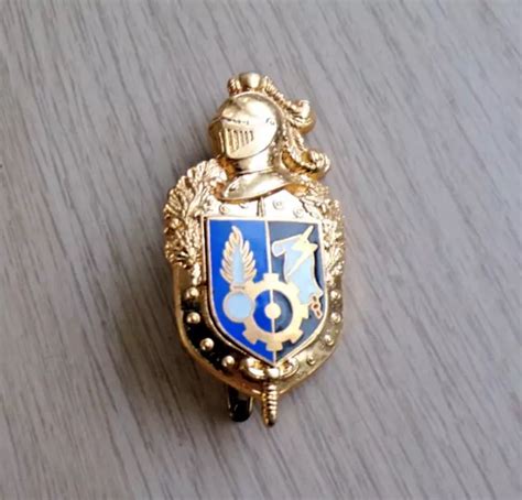 ORIGINAL MILITAIRE INSIGNE De Gendarmerie C A T Drago Tbe EUR 14 90