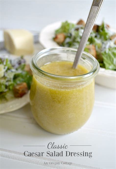 Classic Caesar Salad Dressing Recipe