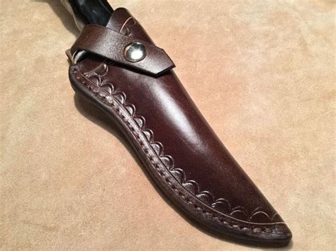 Buck 119 Custom Leather Sheath Etsy