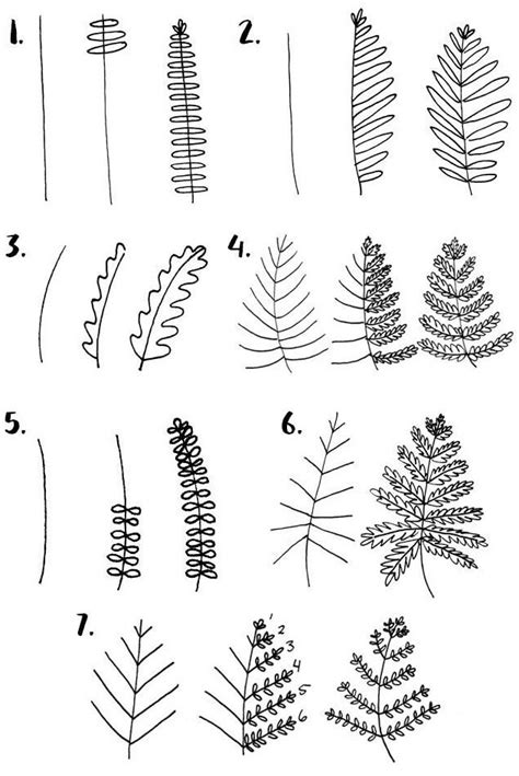 9 Easy Tutorials How To Draw Leaves How To Draw Tutorials