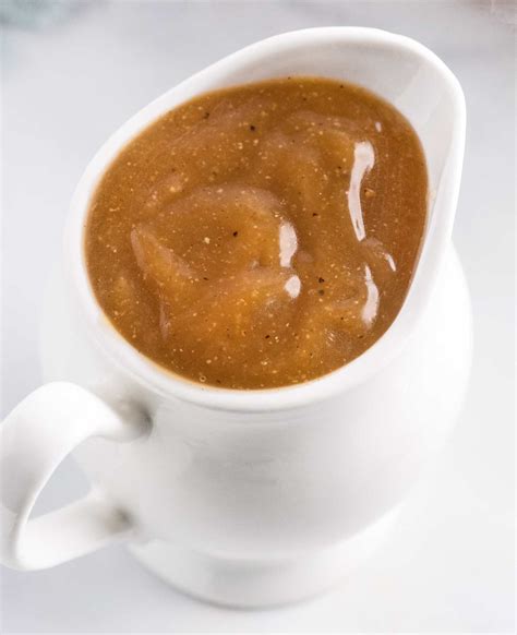 Classic Brown Gravy Recipe (no drippings!) - The Chunky Chef