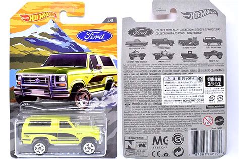 Ford TrucksシリーズよりFORD BRONCO 44のレビュー85年式3代目ブロンコのハイリフトモデル GDG65 Hot Wheels 情報まとめ ホットウィール