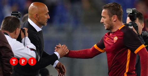 Totti Spalletti la pace è vicina cè la data di un incontro