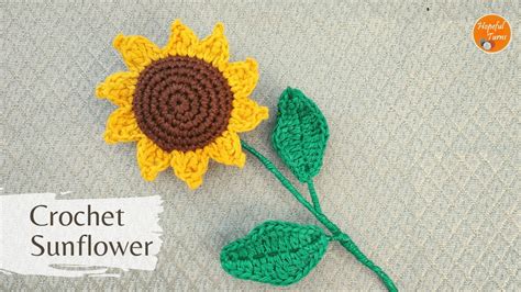 Sunflower Crochet Bouquet Pattern Hobby Habitat Hub