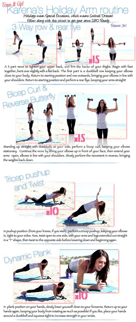 Tone It Up Circuit Workout Workoutwalls