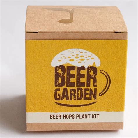 Plant Kit Grow Your Beer Garden A Creative Gift From Nature Amazon