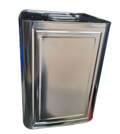 Silver Stainless Steel 15 Kg Oil Tin Container Container Material