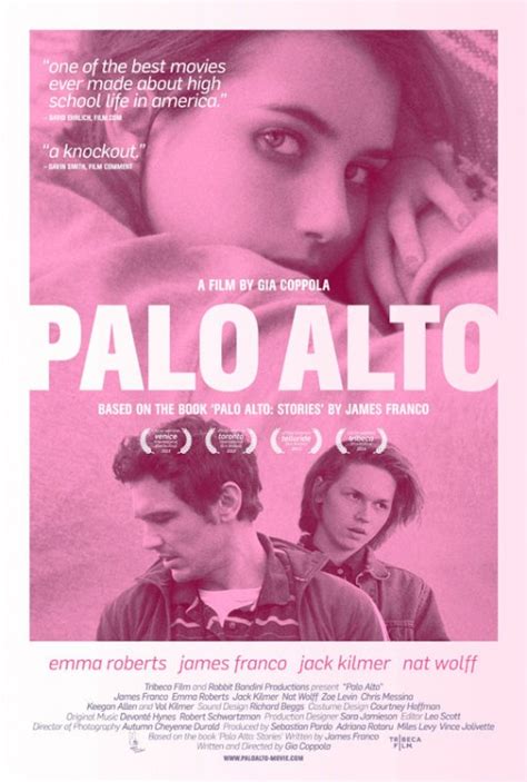 Palo Alto Movie Poster 2 Of 3 Imp Awards