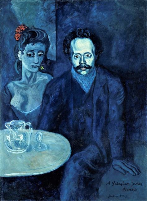 Solazandome Picasso El Periodo Azul 1901 1904 Ii