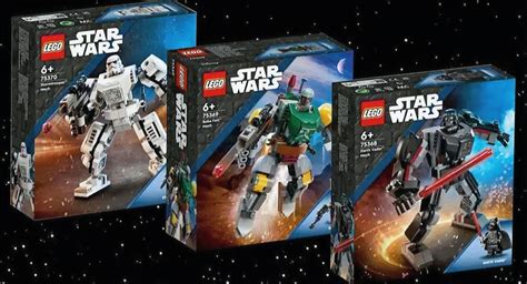 Lego Star Wars Mechs Officially Revealed Darth Vader