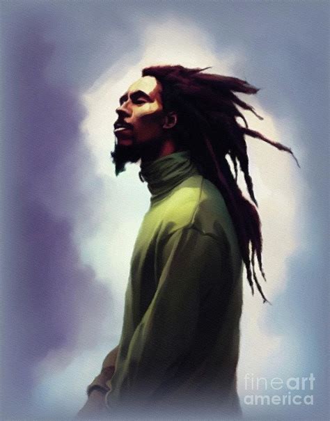 Bob Marley, Music Legend Painting by Raphael Terra - Fine Art America