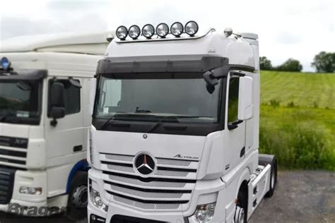 TOIT BARRE Pois Pour Mercedes Actros MP5 19 Giga Espace Camion Inox