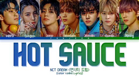 Nct Dream Hot Sauce Lyrics Tradu O Legendado Color Coded