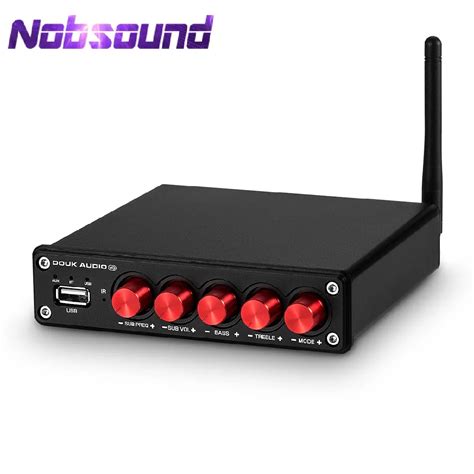 Nobsound Mini Amplificateur Num Rique HiFi Bluetooth 5 0 2 1 Canaux