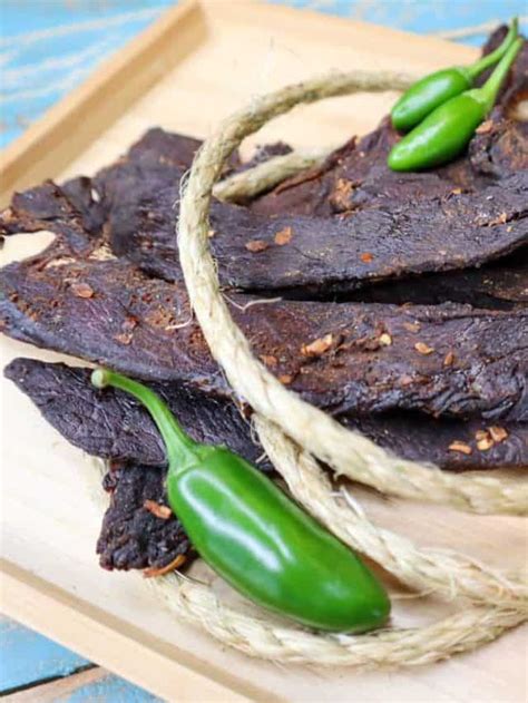 Sweet Spicy Beef Jerky The Recipe Bandit