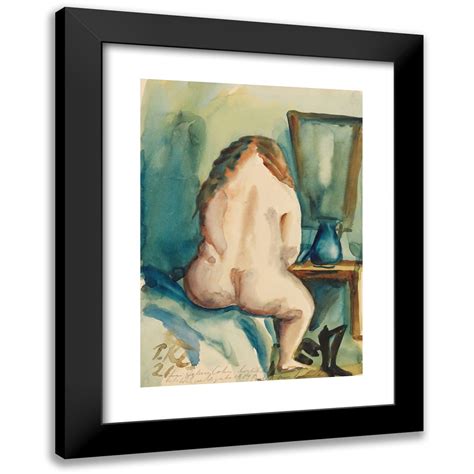 Paul Kleinschmidt 14x18 Black Modern Framed Museum Art Print Titled