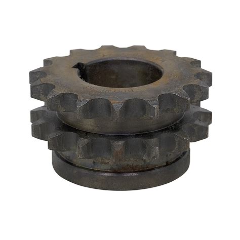 15 Tooth 1 15 16 Bore 60 Pitch Roller Chain Double Sprocket Finished