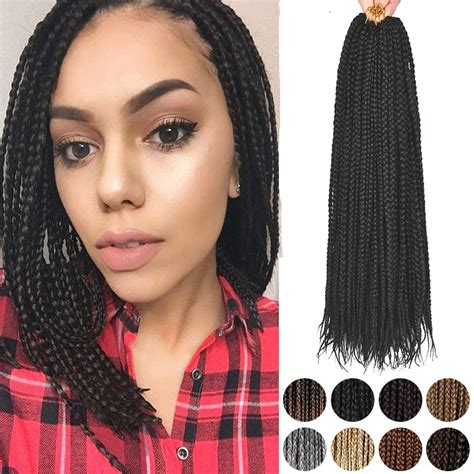 Buy Alileader 6 Packslot 22 Strandspack Box Braids Crochet Hair 12