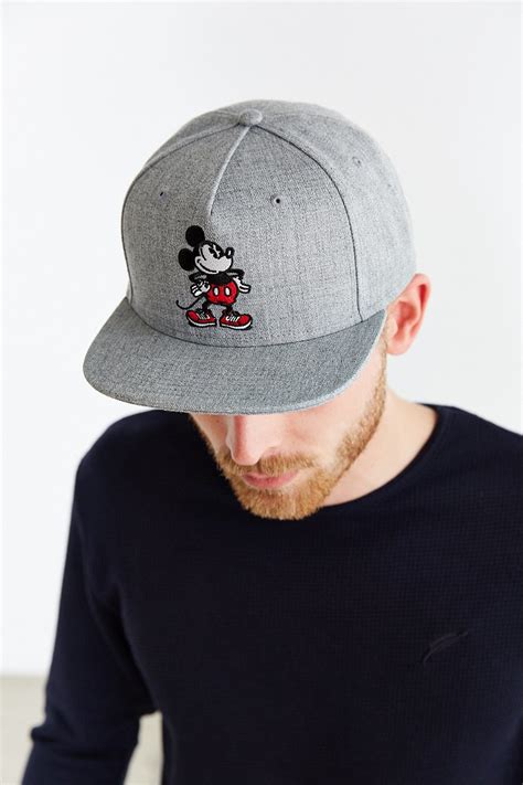 Lyst - Vans Mickey Mouse Snapback Hat in Gray for Men