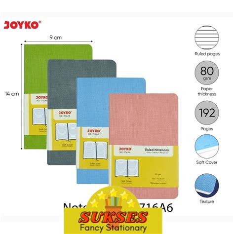 Jual Buku Tulis Catatan Bergaris Ruled Notebook Joyko Nb A