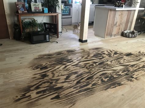 Burnt Wood Floor Design Aflooringi