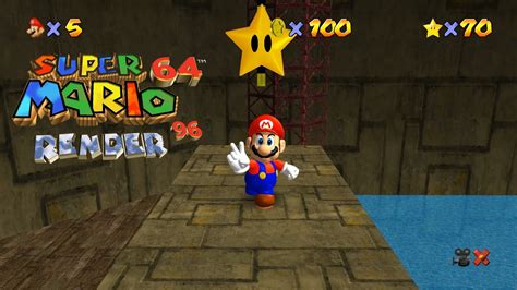 Super Mario 64 Render96 Hd Playthrough Episode 12 Underwater Journey