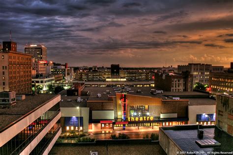 Downtown Lincoln Nebraska August 20 2007 Hdr Flickr