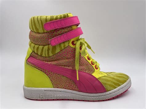 Pink Puma High Tops Hotsell