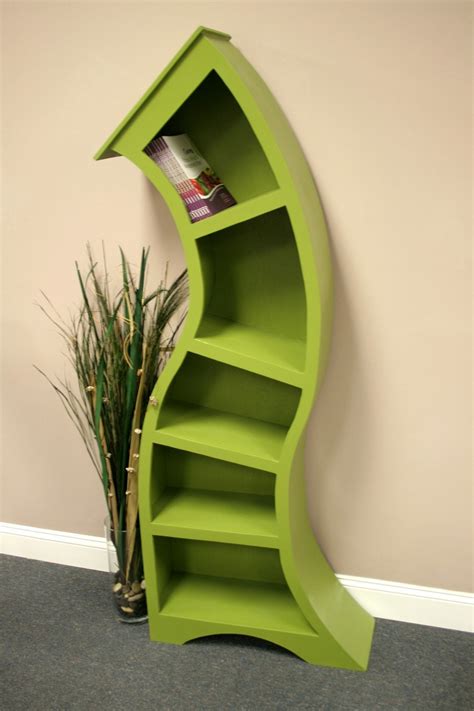 Handmade 6ft Curved Bookshelfchoose Color Below