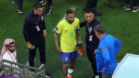 Neymar Suffers Ankle Sprain In Brazil Win