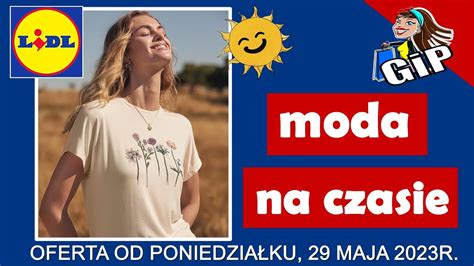 Lidl Oferta Od Poniedzia Ku Modowe Okazje Youtube