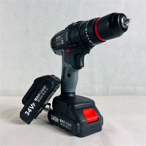 Jual Mesin Bor Cordless APR 34V 13mm Fullset AP34 Impact Drill Baterai