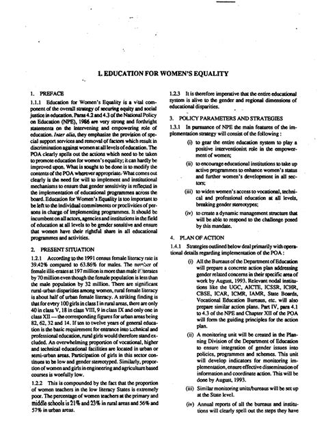 National Education Policy 1986 - ACADEMIC COUNCIL OF HIGHER EDUCATION
