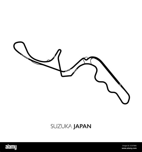 Suzuka_circuit Stock Vector Images - Alamy