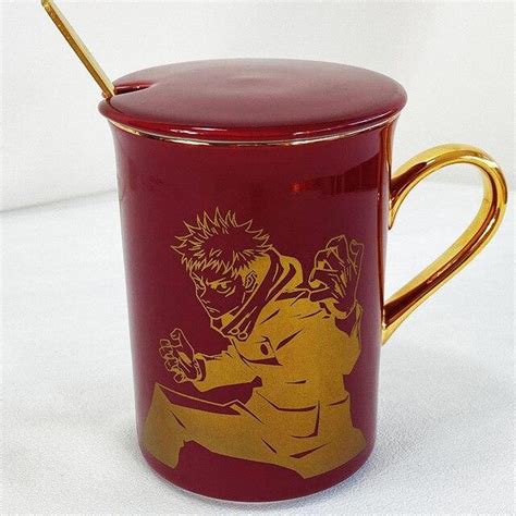 Jujutsu Kaisen Mugs Yuji Itadori Premium Mug Jms Jujutsu Kaisen