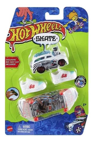 Hot Wheels Skate De Dedo Tenis Carrinho Surf N Turf