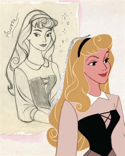 Disney Princess On Instagram Aurora Was Once Just A Dream On Paper