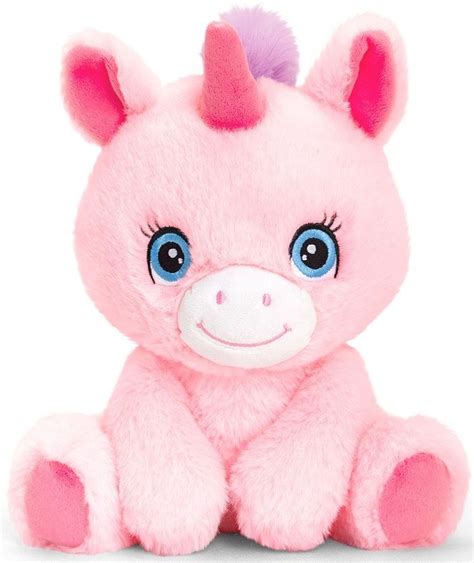 Плюшена играчка Keel Toys Keeleco Adoptable World Еднорог 25 cm