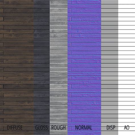 Hardwood Planks Plasoe K Pbr Seamless D Model For Vray Corona