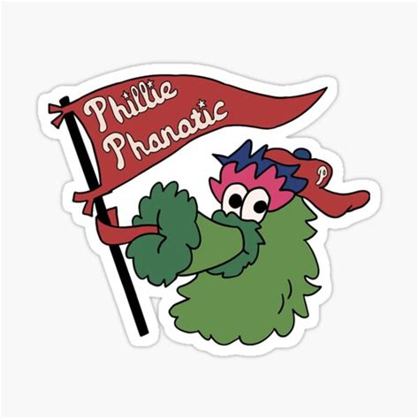 Pegatina Phillie Phanatic Camisas Cl Sicas Para Mam Camisas Para