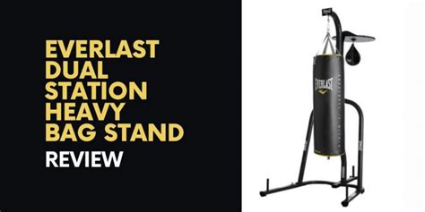 Everlast Dual Station Heavy Bag Stand Review Mma Life