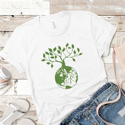 Environment Shirt Nature Lover T Tree Of Life Shirt Save The Planet Ethical Clothing