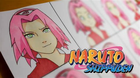 Drawing 12 Different Anime Styles Of Sakura Haruno Naruto Youtube