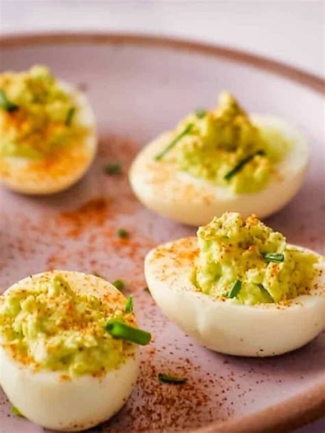 Healthy Deviled Eggs Urban Farmie