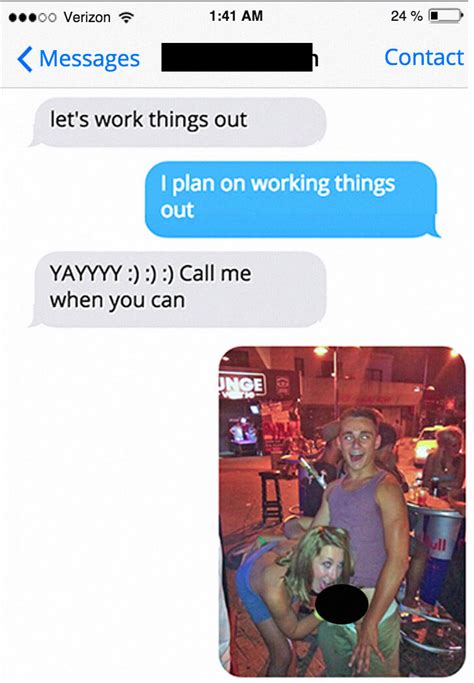 Drunk Guy Responds To Cheating Ex Gf Funny Gallery Ebaum S World