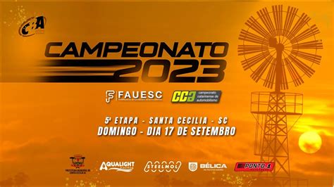 5 Etapa Do Campeonato Catarinense De Automobilismo Temporada De 2023