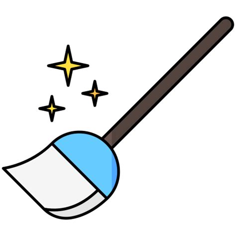 Flying Broom Generic Outline Color Icon