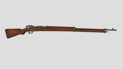 Arisaka Type 38 3D Model By BRITA74 Effb383 Sketchfab